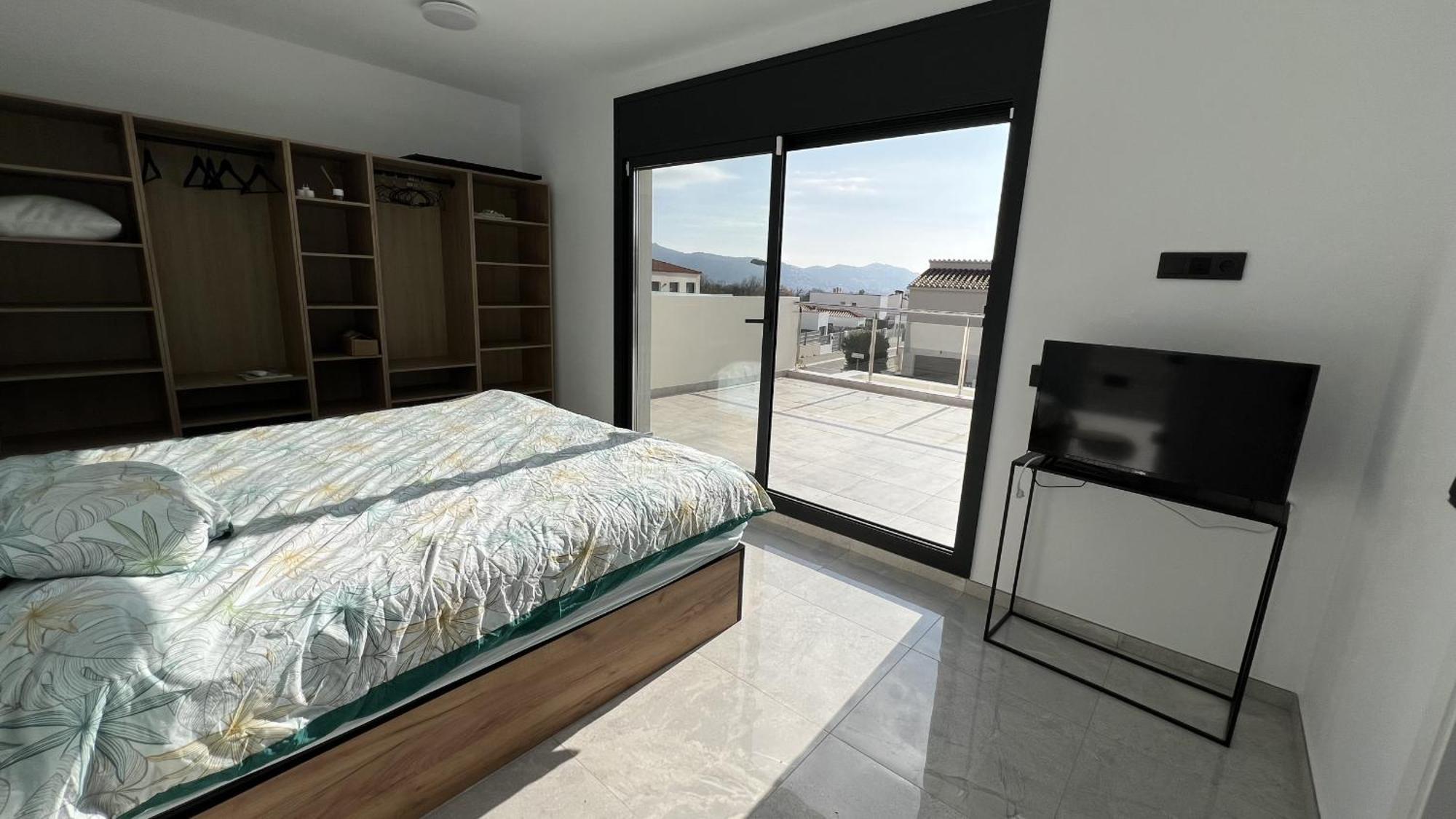 Casa Moderna Roses Con Piscina Y Jardin Mas Bosca, Roses Villa Palau Saverdera Eksteriør bilde