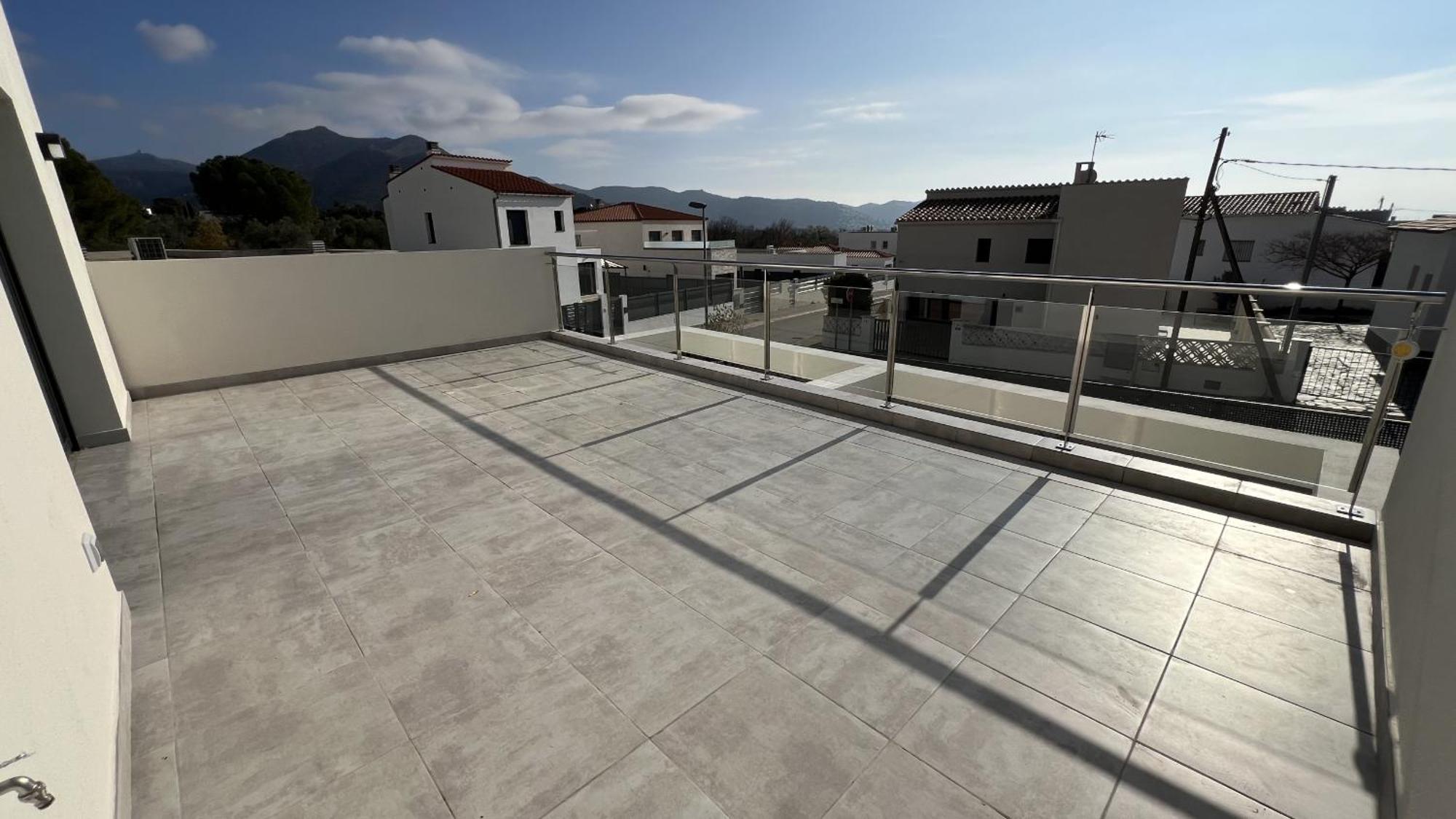Casa Moderna Roses Con Piscina Y Jardin Mas Bosca, Roses Villa Palau Saverdera Eksteriør bilde