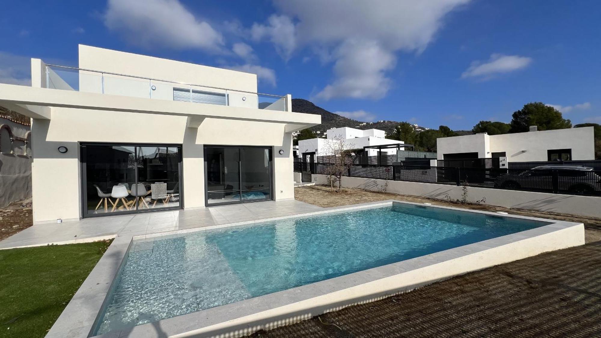 Casa Moderna Roses Con Piscina Y Jardin Mas Bosca, Roses Villa Palau Saverdera Eksteriør bilde