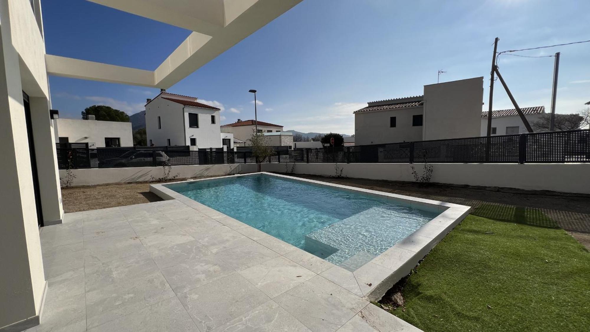 Casa Moderna Roses Con Piscina Y Jardin Mas Bosca, Roses Villa Palau Saverdera Eksteriør bilde